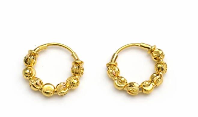 Gold Earings