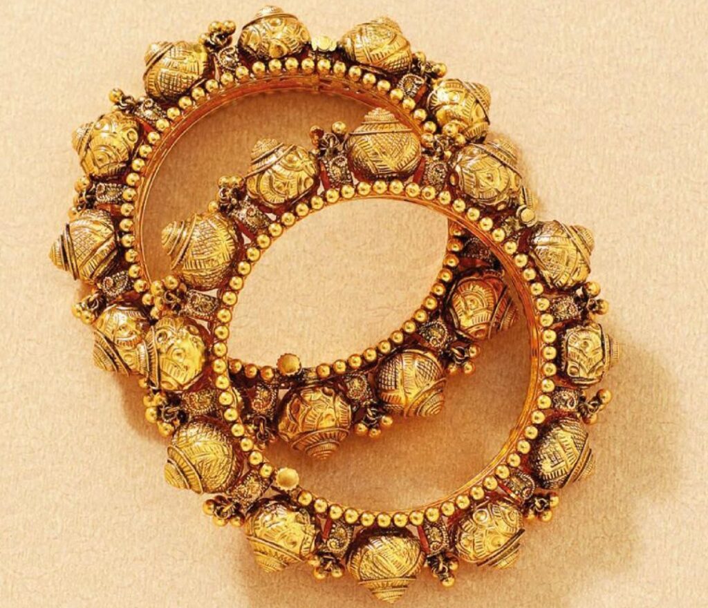 Antique Gold Bangles